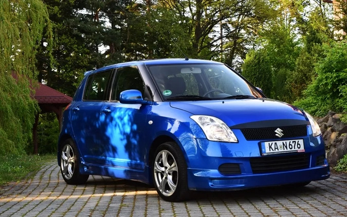 Suzuki Swift cena 16700 przebieg: 158000, rok produkcji 2008 z Limanowa małe 326